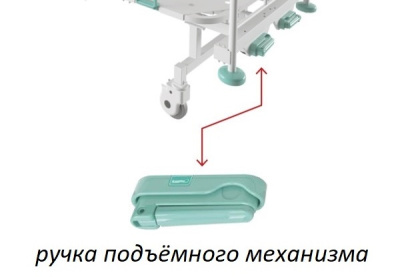 Кровать медицинская Hilfe КМ-04