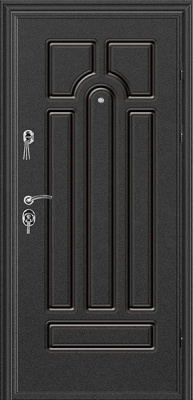 Дверь металлическая ПР2 СОЛОМОН МУАР 2066/980/112 R/L